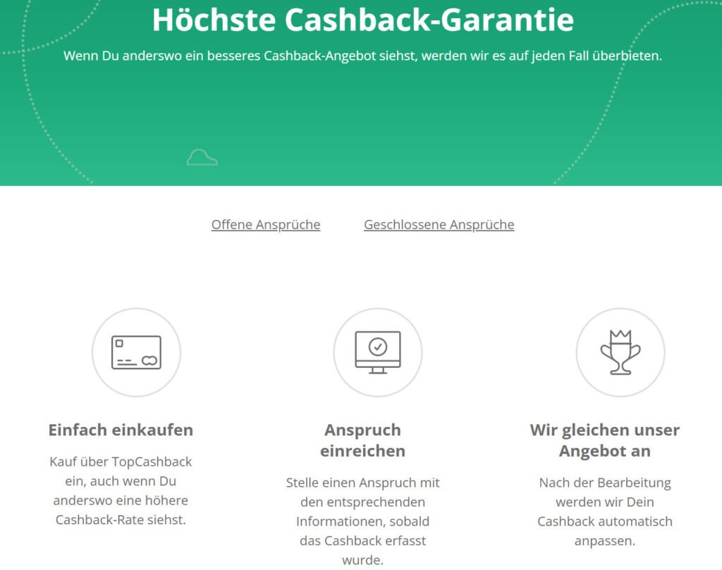 Best Cashback Guarantee