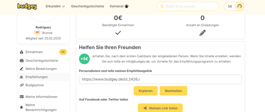 Referral program