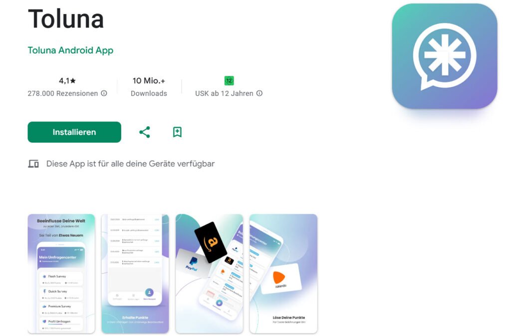 Toluna Influencers App
