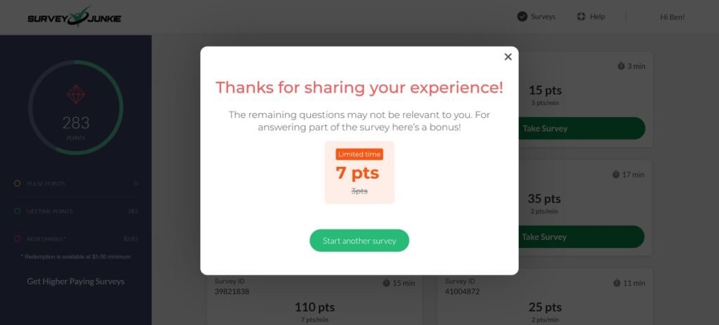Take paid surveys