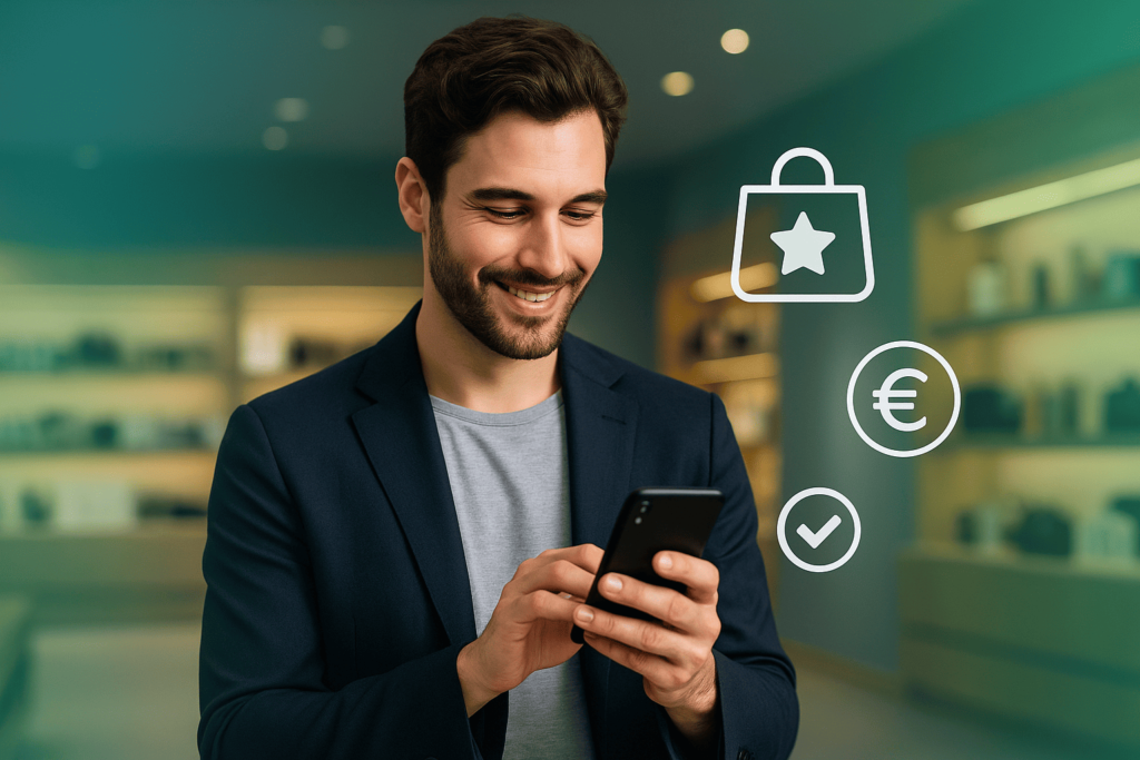 Earn money with social network purchases